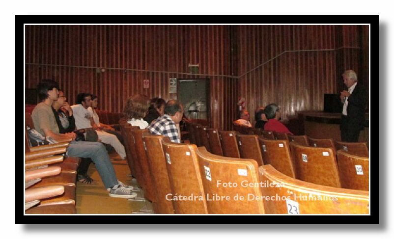 Presentaci�n de la pel�cula �C�mplices del Silencio�  del guionista y co-productor Rocco Oppedisano.